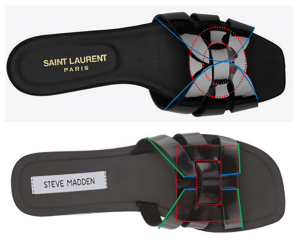 ysl tribute sandal flat