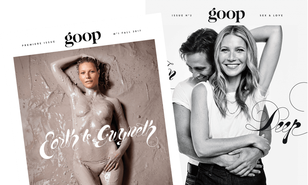 Goop Forced to Pay $145,000 and Refrain From Making Unsubstantiated Medical Claims