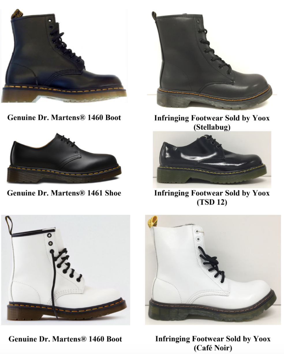 botas imitação dr martens