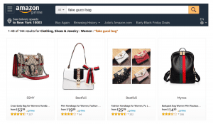 Hey Alexa, Find Me a Fake Gucci Bag on Amazon