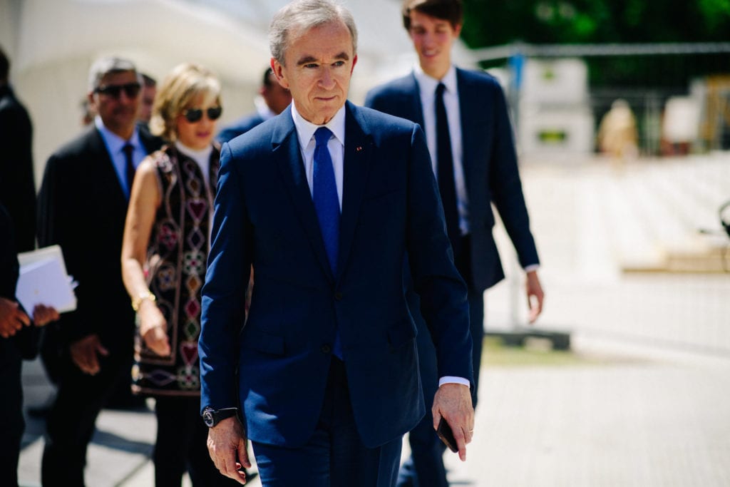 LVMH Chairman Bernard Arnault is Now One of Only Three Centibillionaires in the World