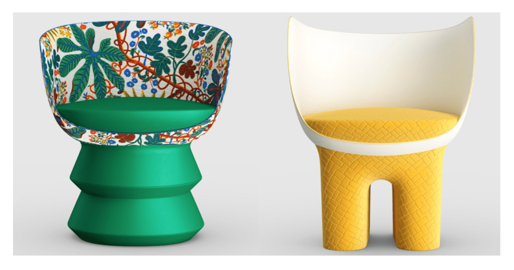 椅子 LUIS VUITTON Dolls by Raw Edges chair Dolls by Raw Edges - Trunks, Travel and Home - Home and Art