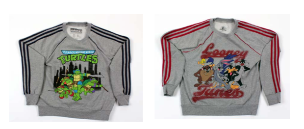 the allegedly infringing Forever 21 garments