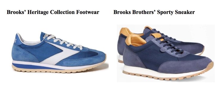 Brooks Sports and Brooks Brothers 