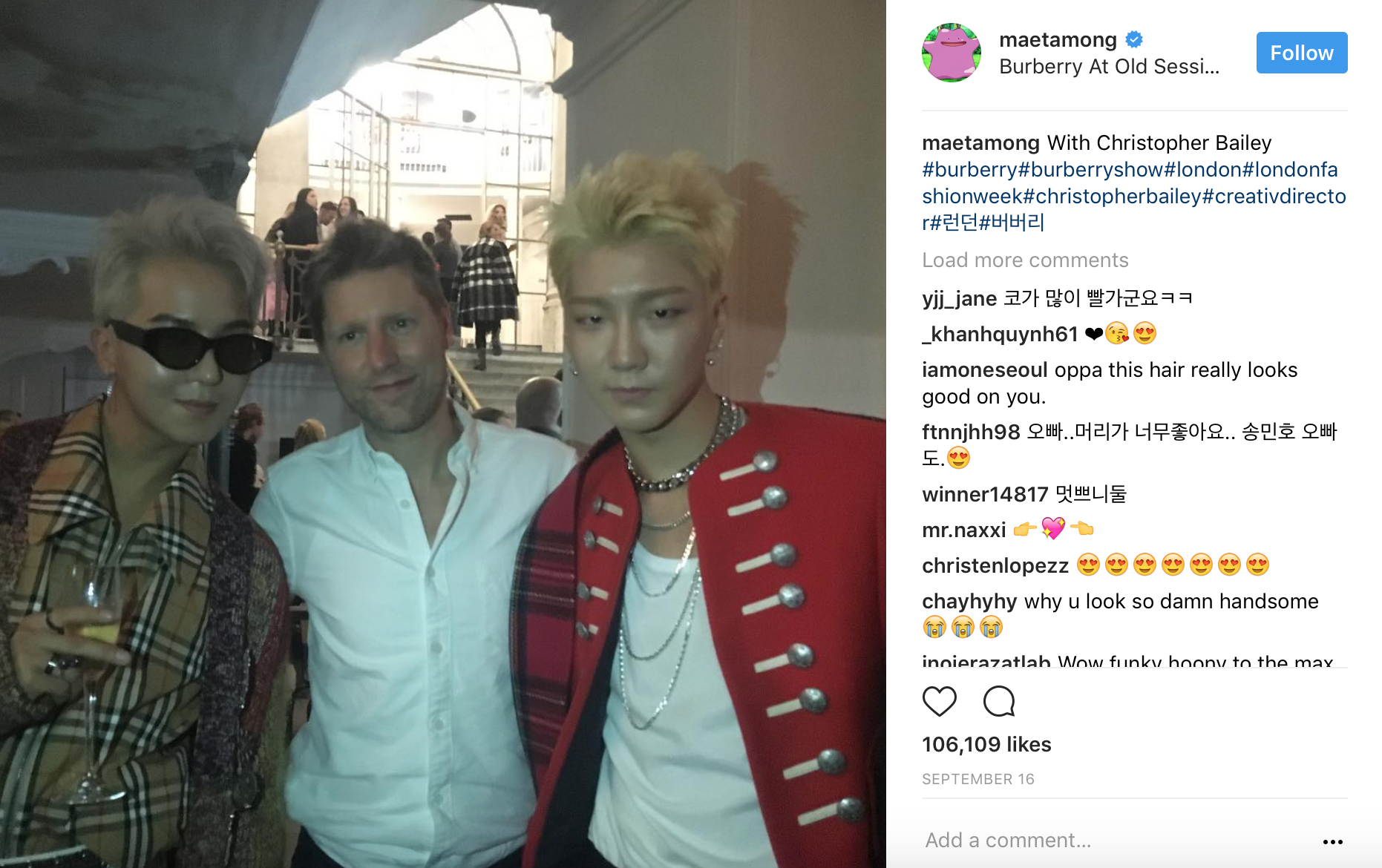 image: @Maetamong Instagram