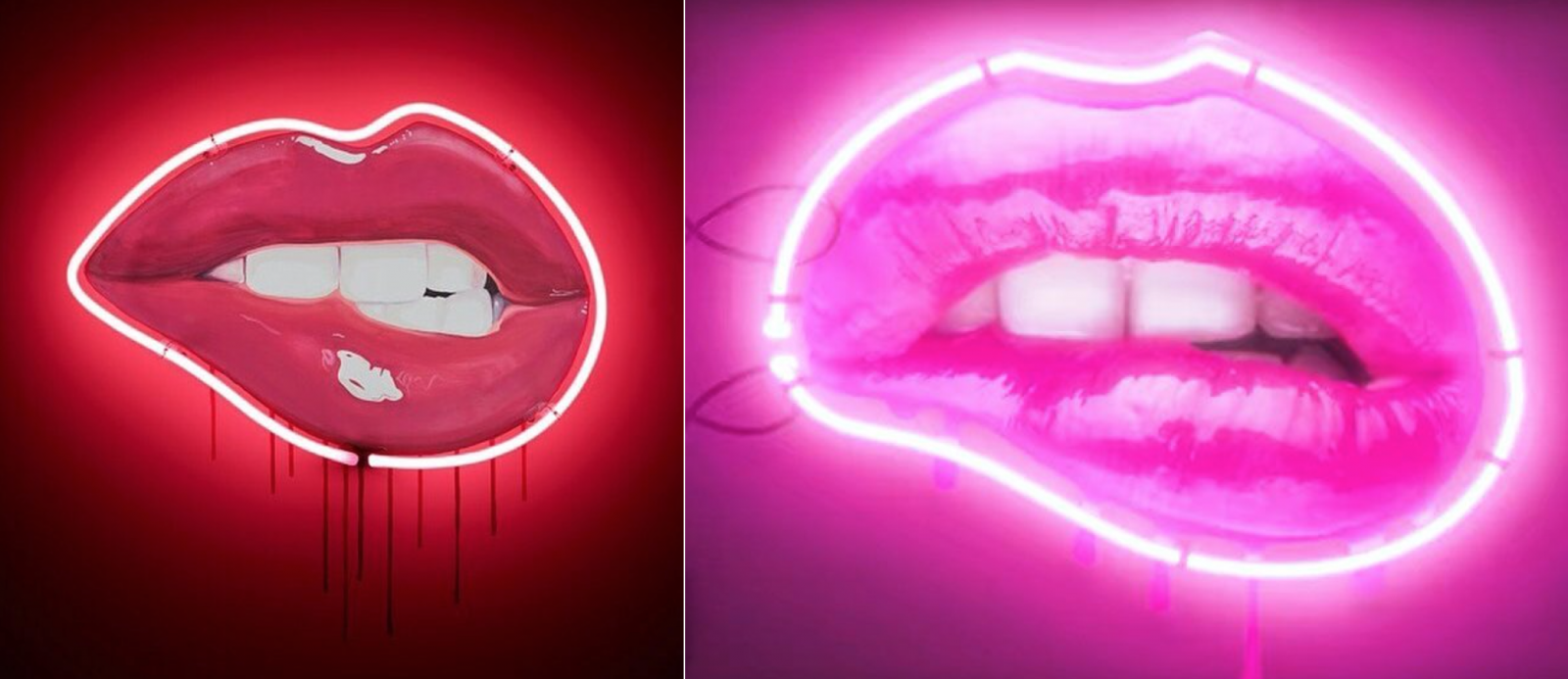  Pope's Temptation Neon (left) & Jenner's version (right) 