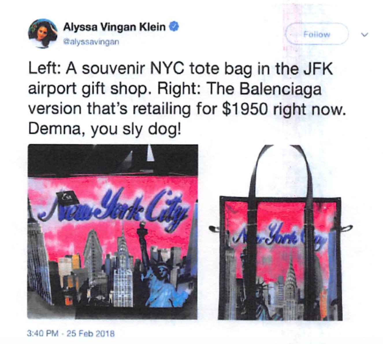 Balenciaga's new $1790 bag : r/ofcoursethatsathing