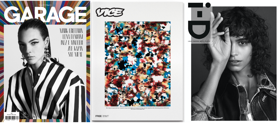 images: Garage, Vice, i-D