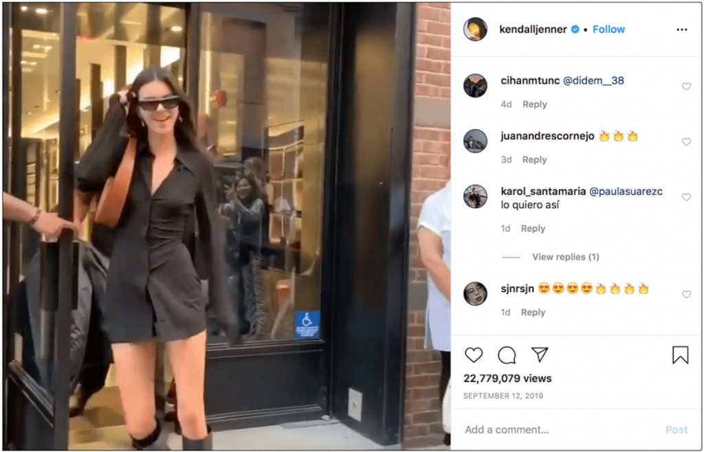 Kendall Jenner is Being Sued for Copyright Infringement Over a Video She Posted on her Instagram