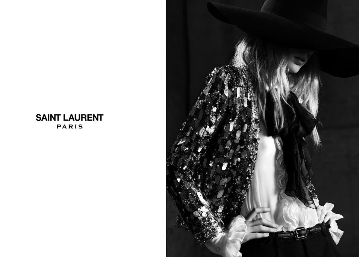 SAINT LAURENT Paris Hat 