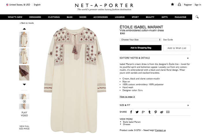 Isabel Marant Under Fire Over Copyright of Traditional Mexican Design ...