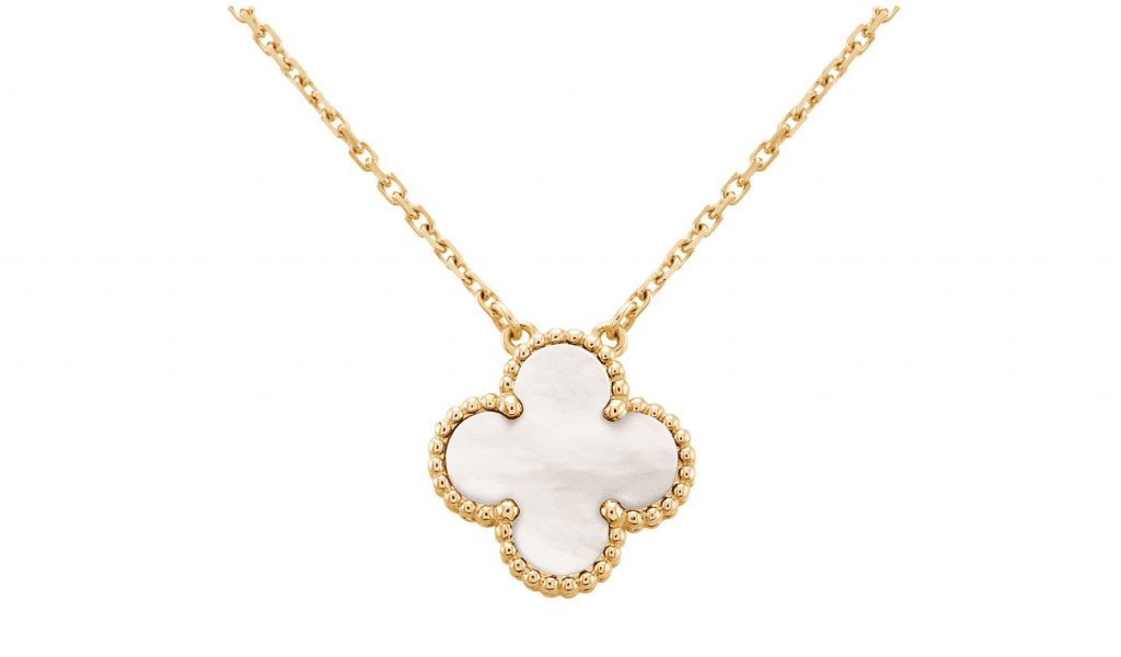 famous clover necklace