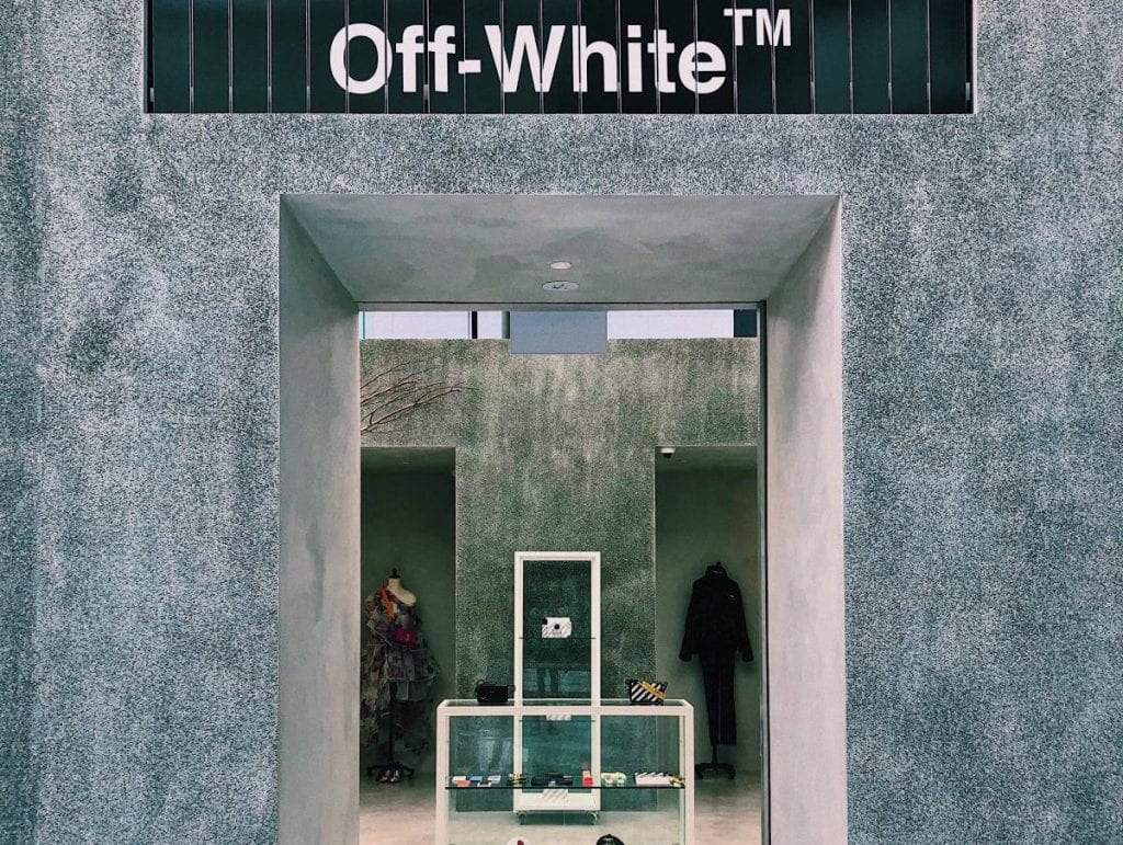 Off-White is Suing an Ice Cream Chain Over Allegedly Infringing Merch and Store Decor