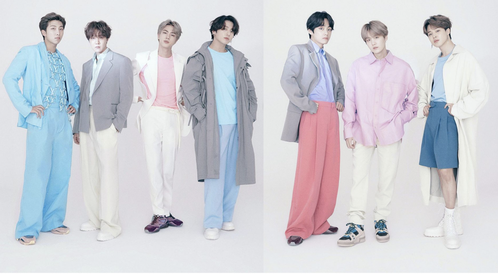 BTS modelling Louis Vuitton's latest menswear looks in a digital fashion  video is proof that they're IT boys in the fashion world too - AVENUE ONE
