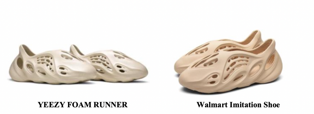 Kanye West and Yeezy LLC Are Suing Walmart Over Foam Runner Copies on its Marketplace Site The Fashion Law