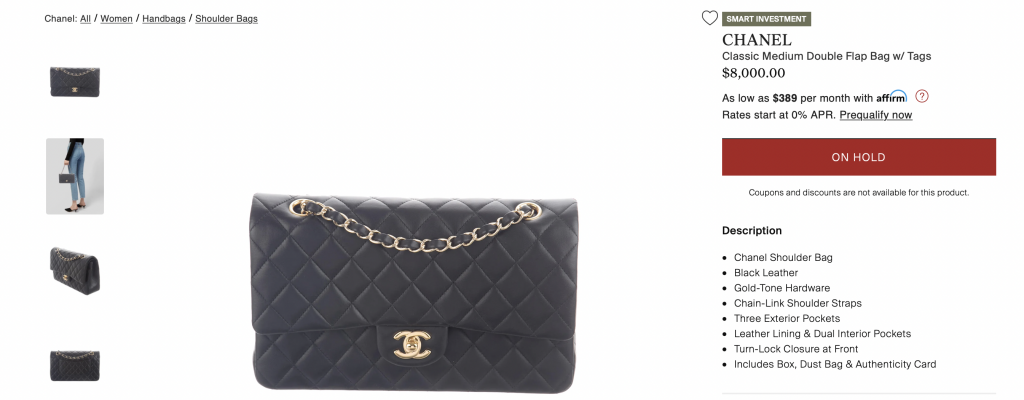 Chanel Boosts Prices Again, Sending Price Tags Up by 15 Percent or