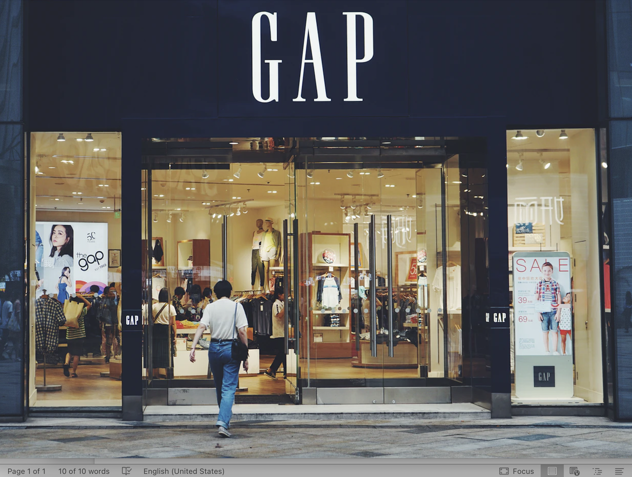 As Gap Shutters Stores in Europe, a Look at Retail's High-Speed Retail  Revolution - The Fashion Law