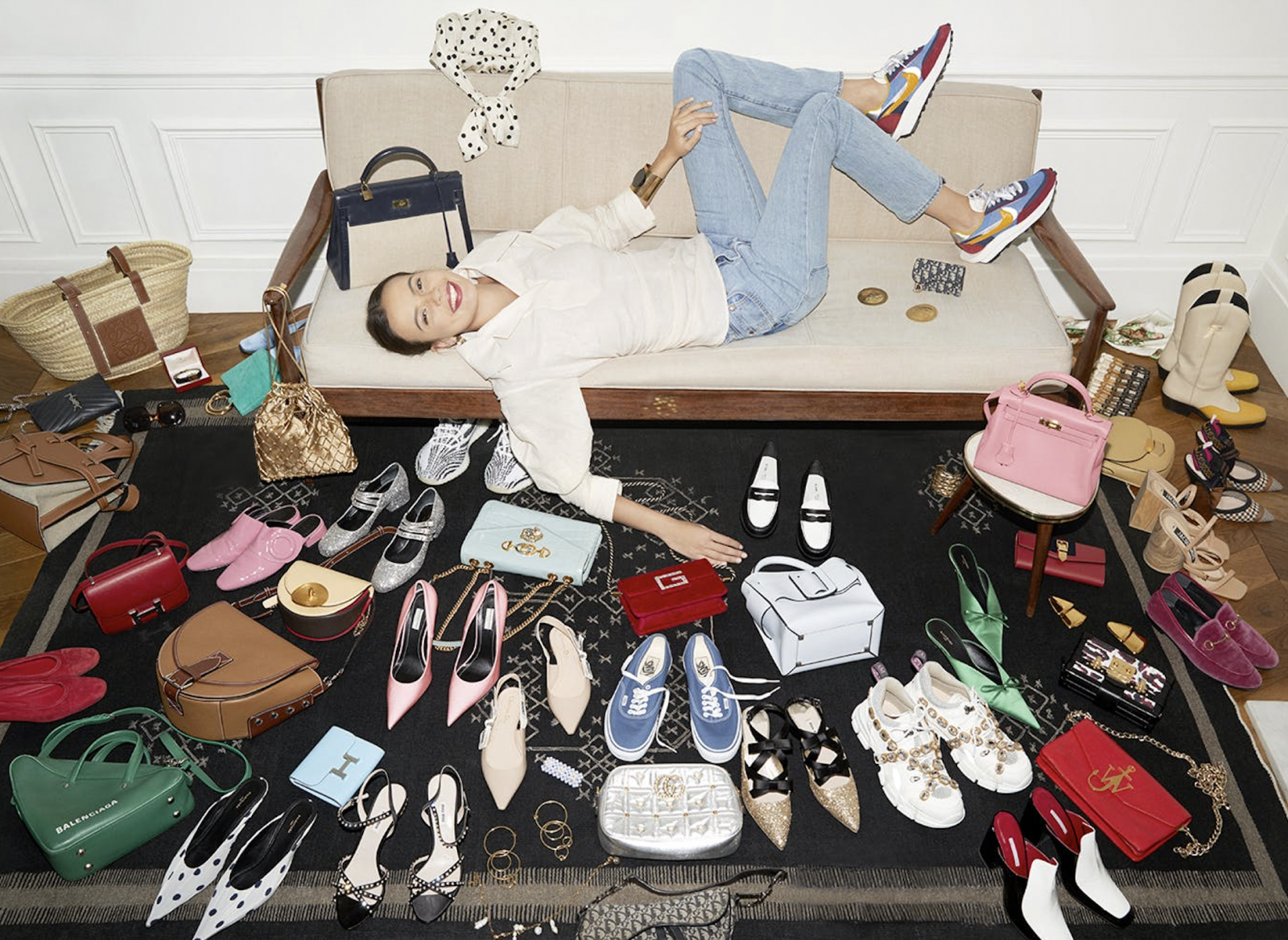 A Vestiaire ad campaign
