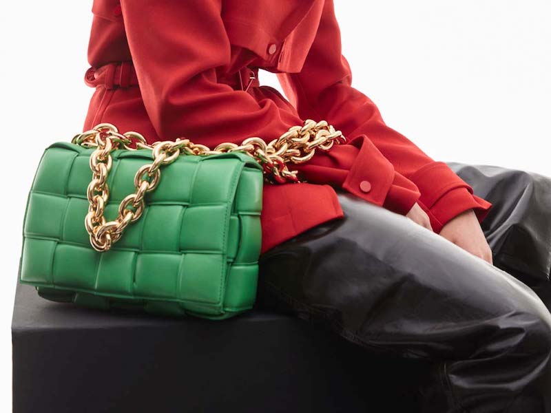 Bottega Green bag