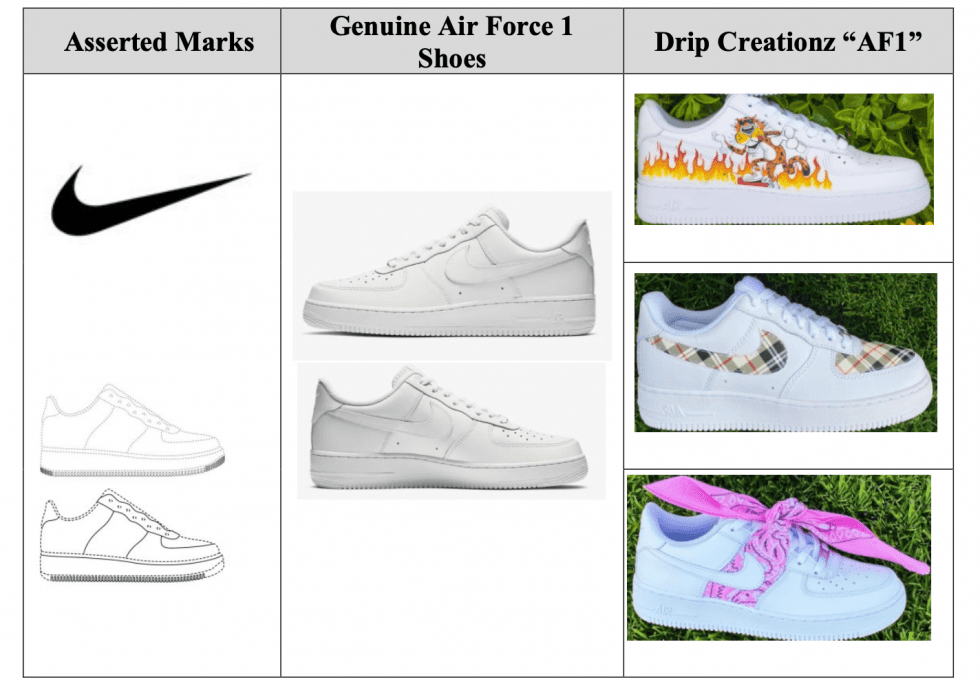 Drip Creationz Says it Doesn t Need Nike s Approval for Modified Sneakers The Fashion Law