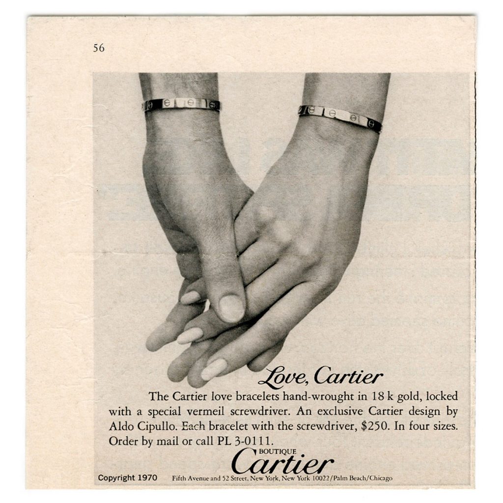 Cartier love bracelet