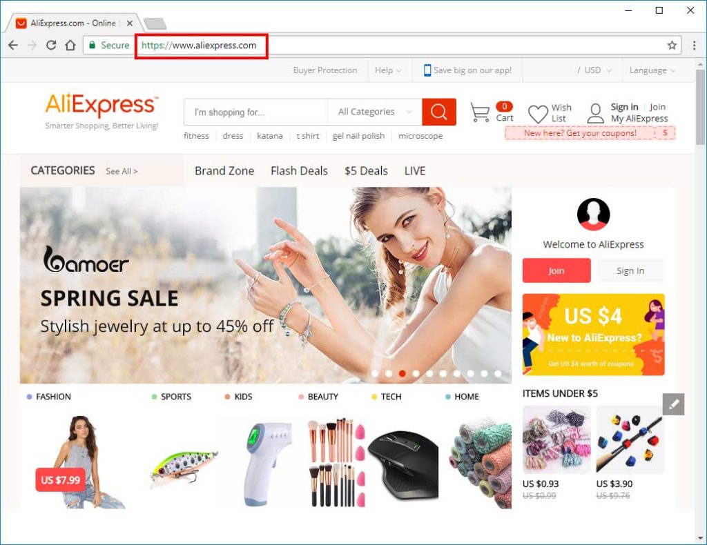 Amazon Escapes “Notorious Markets” List, AliExpress, WeChat Added