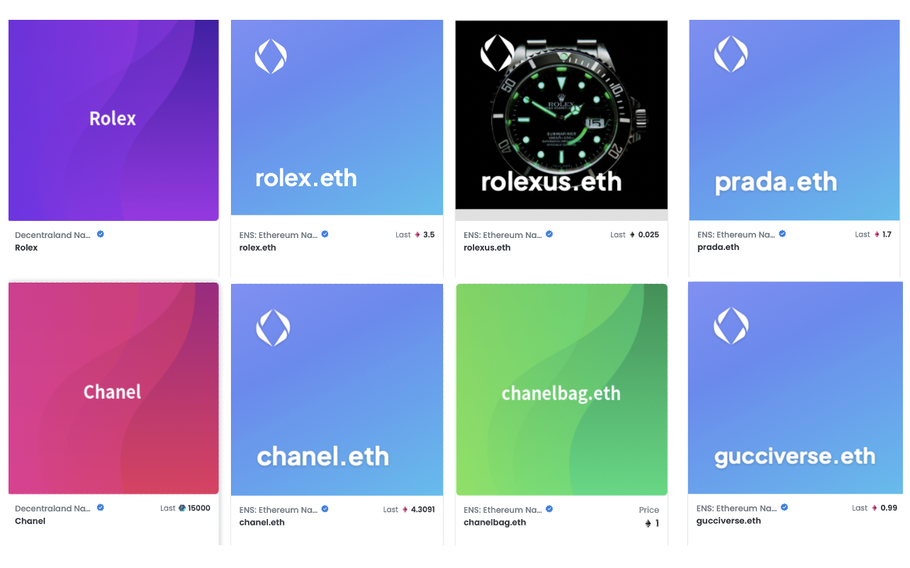 Blockchain Domains