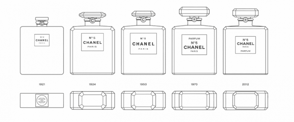 Chanel fragrance bottles