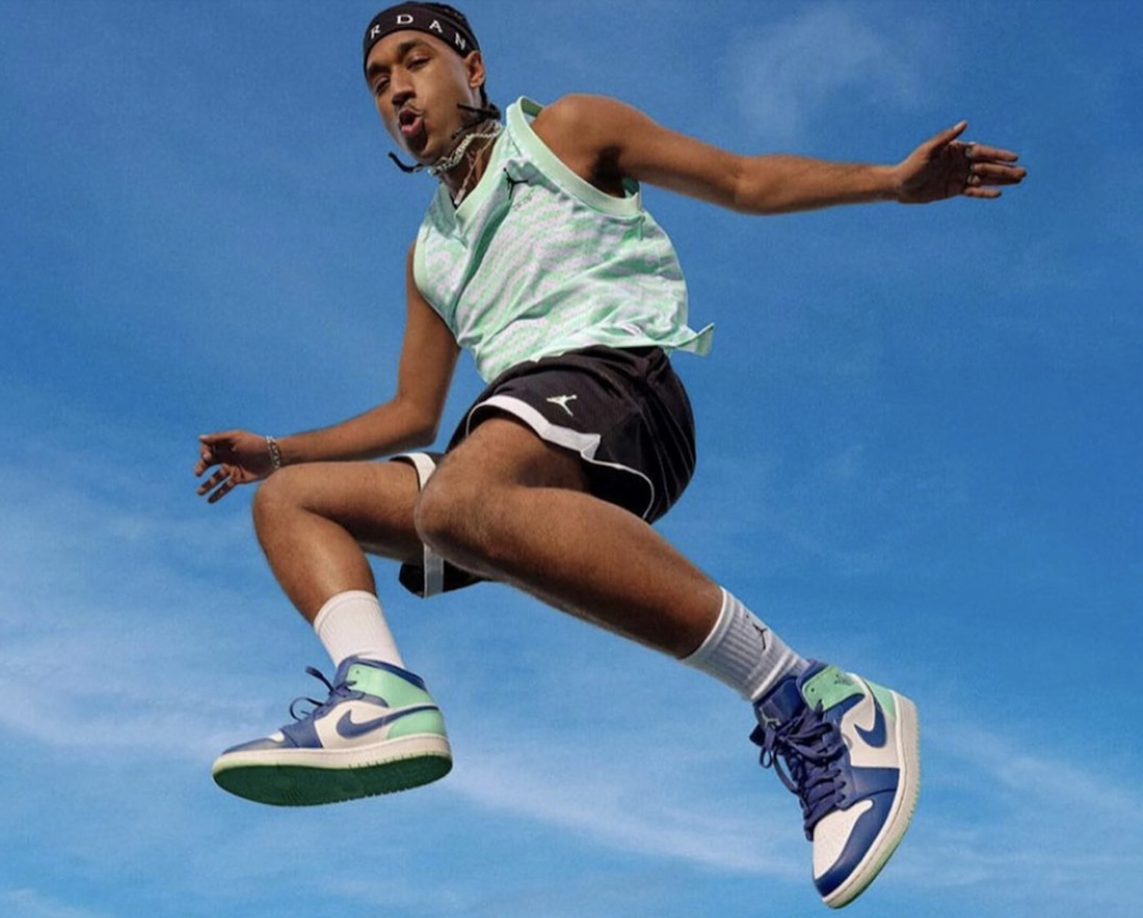 A Nike sneaker ad campaign