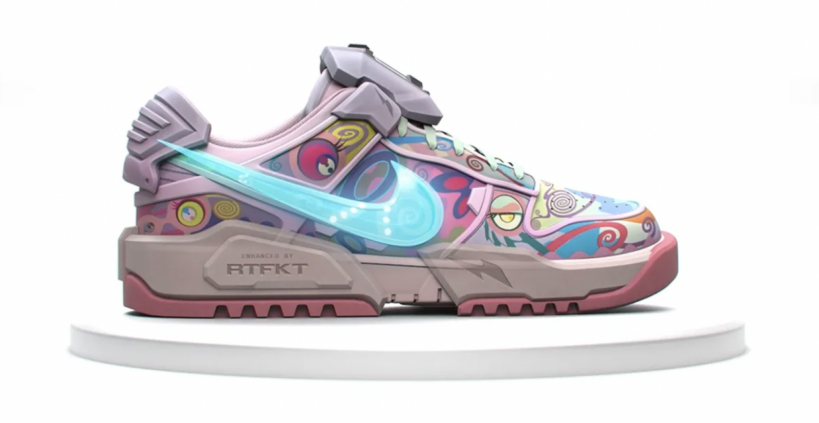 Nike cryptokick virtual sneaker