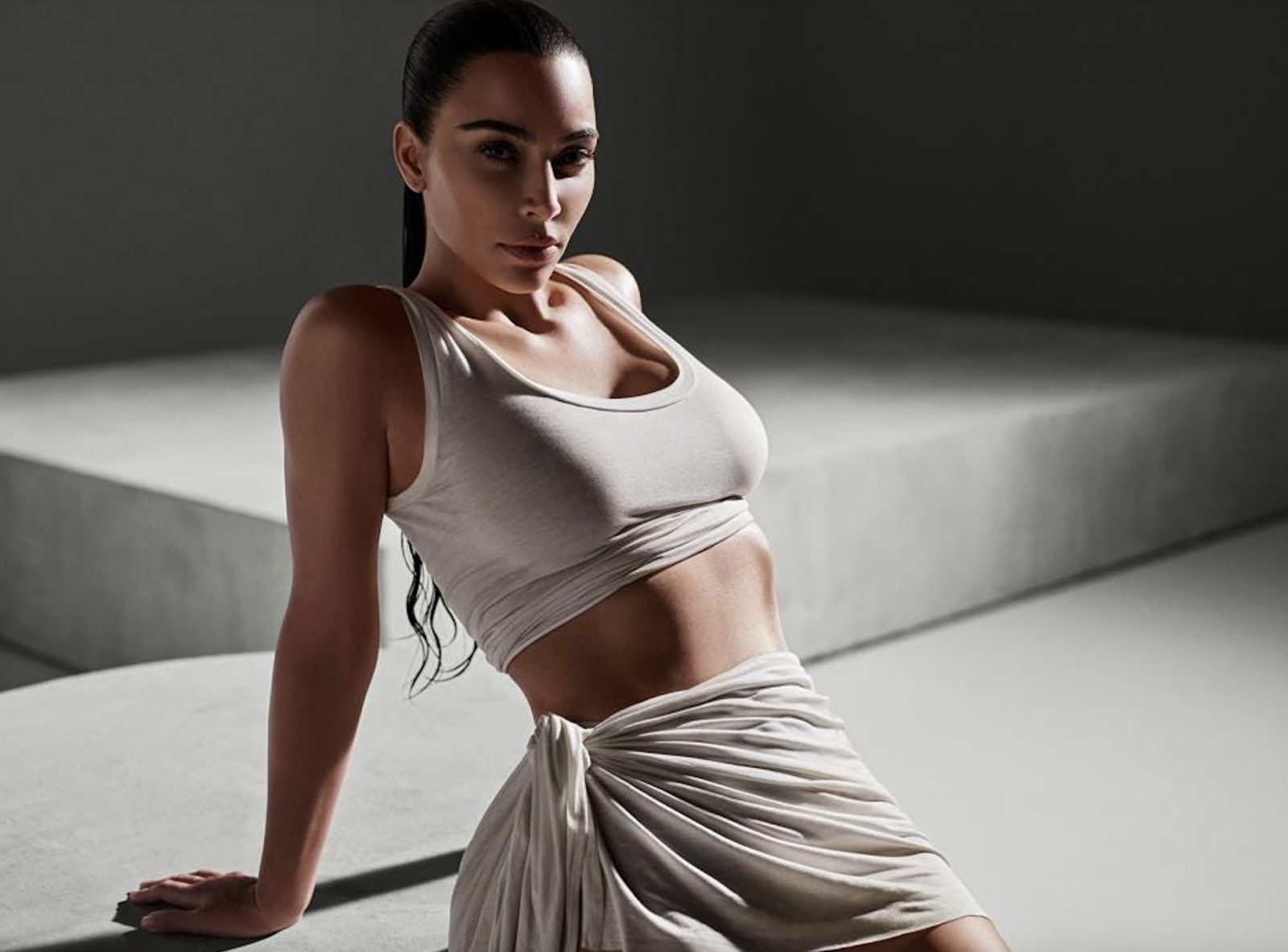 Ad campaign for Kim Kardashian's SKKN brand