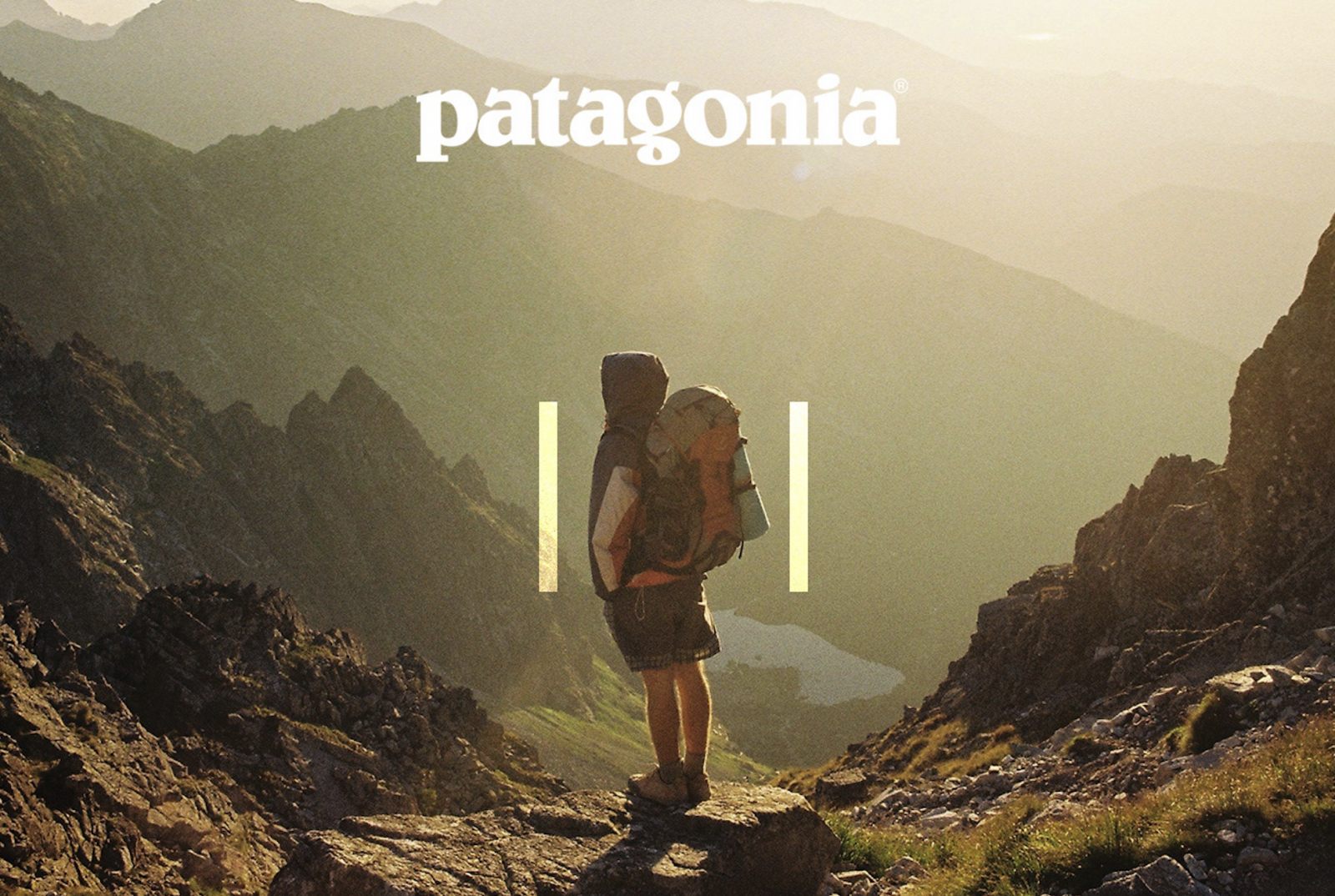 A Patagonia ad campaign