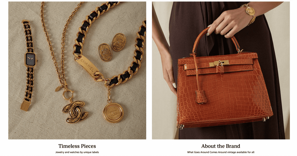 Chanel jewelry and a Hermès Kelly bag