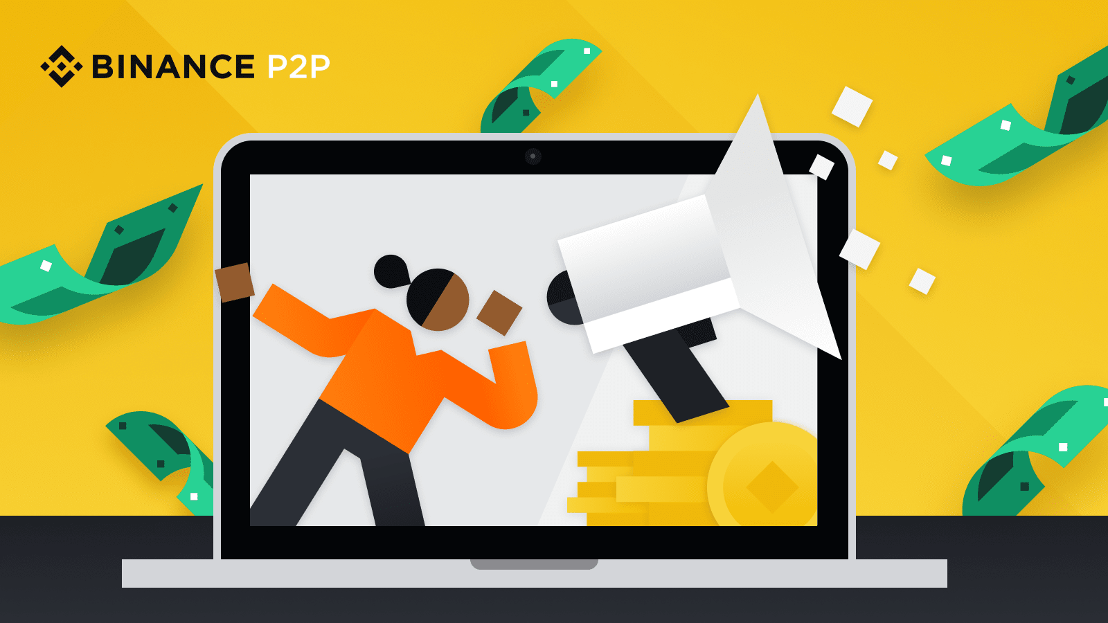A Binance ad