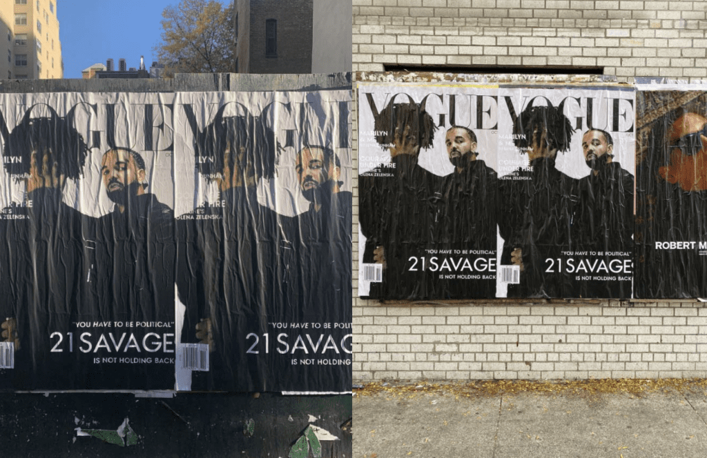 Vogue Publisher is Suing Drake, 21 Savage Over “Counterfeit” Magazine Promo