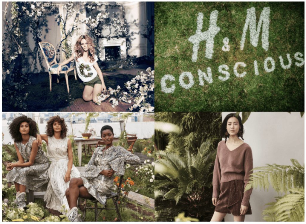 H&M Conscious collection ads