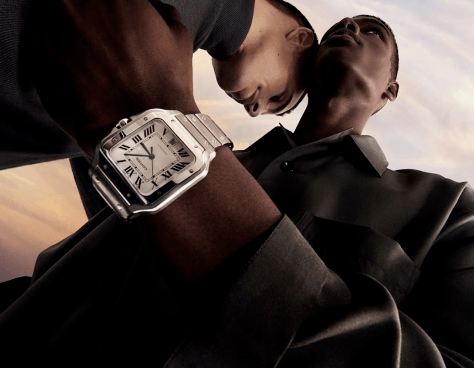 Cartier watch ad