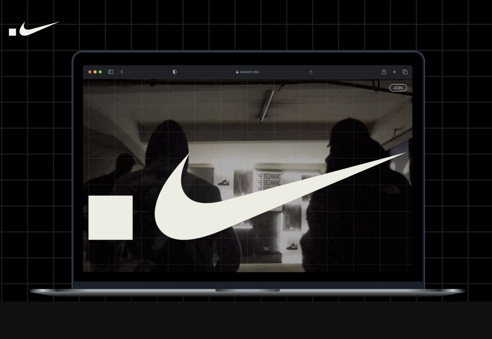 Nike .Swoosh ad