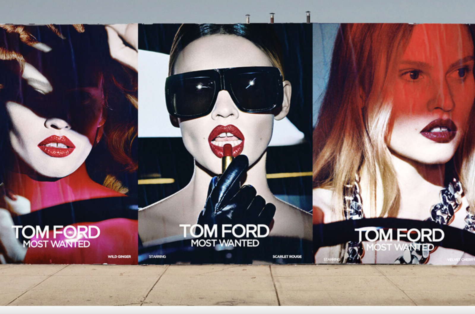 Tom Ford ad campaigns