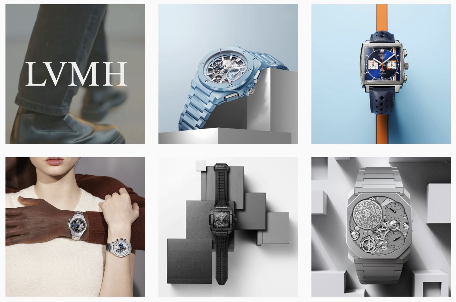 LVMH jewelry and watches