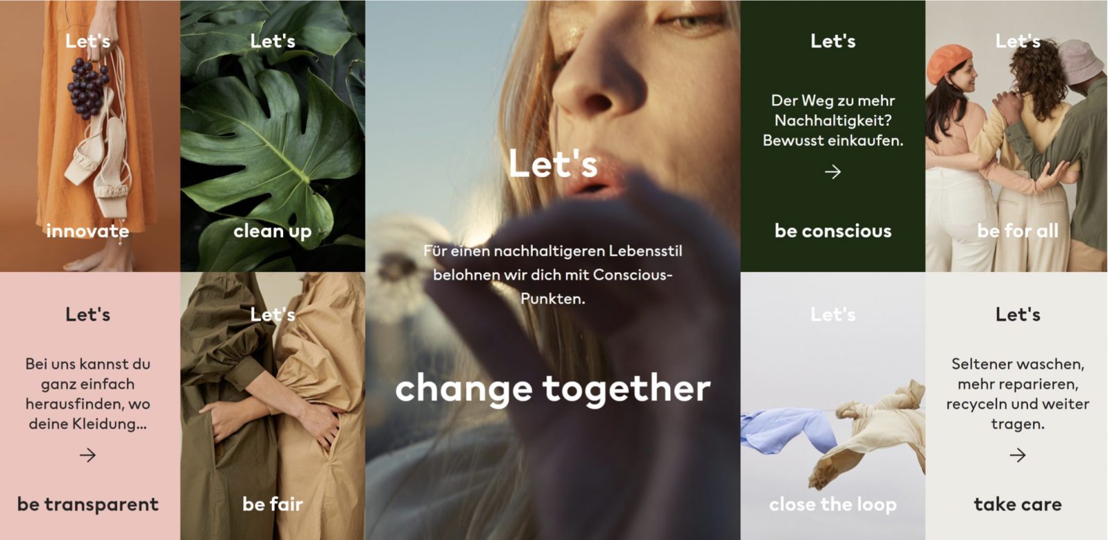 H&M sustainability campaign