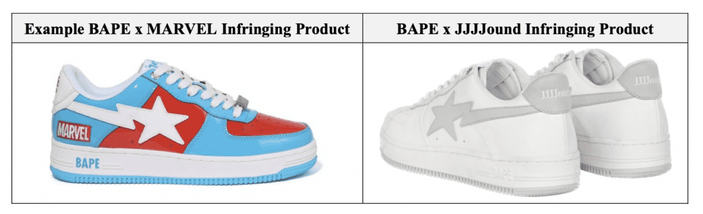 BAPE sneakers
