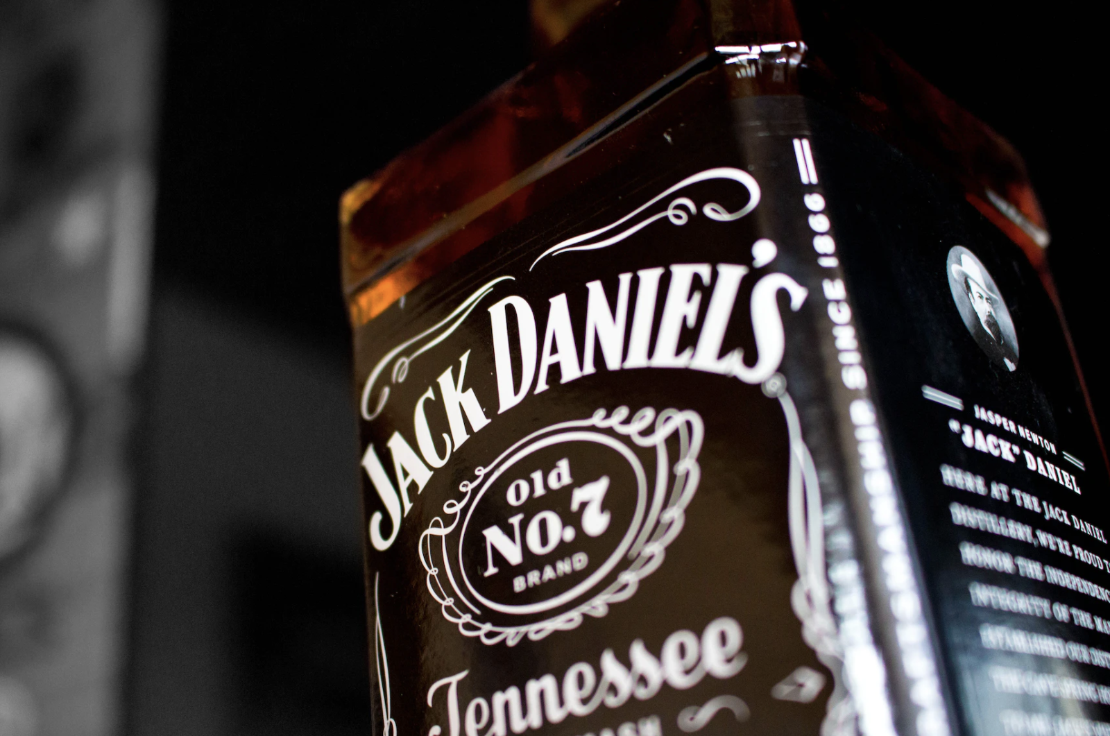 A Jack Daniel's bottle