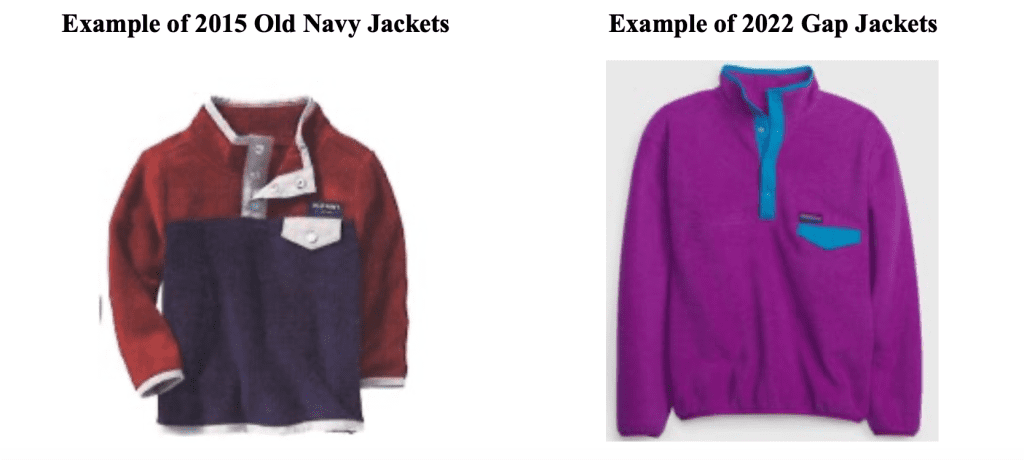 Old Navy jacket & Gap jacket
