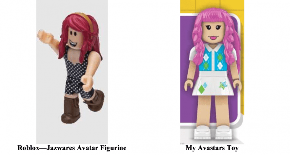 Roblox v. WowWee avatars