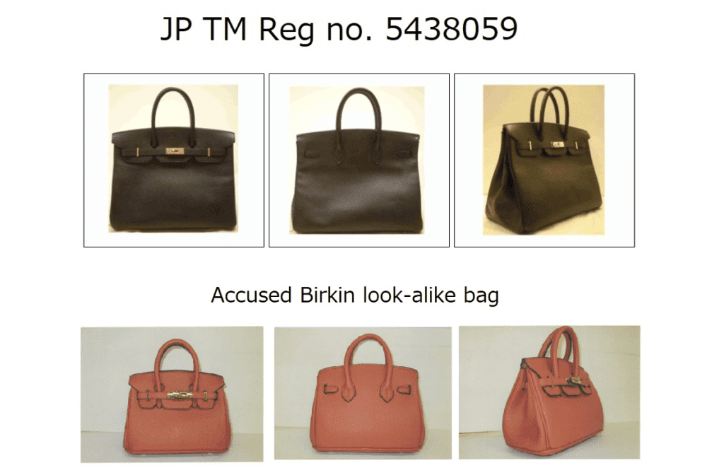 Hermès' Birkin bag trademark