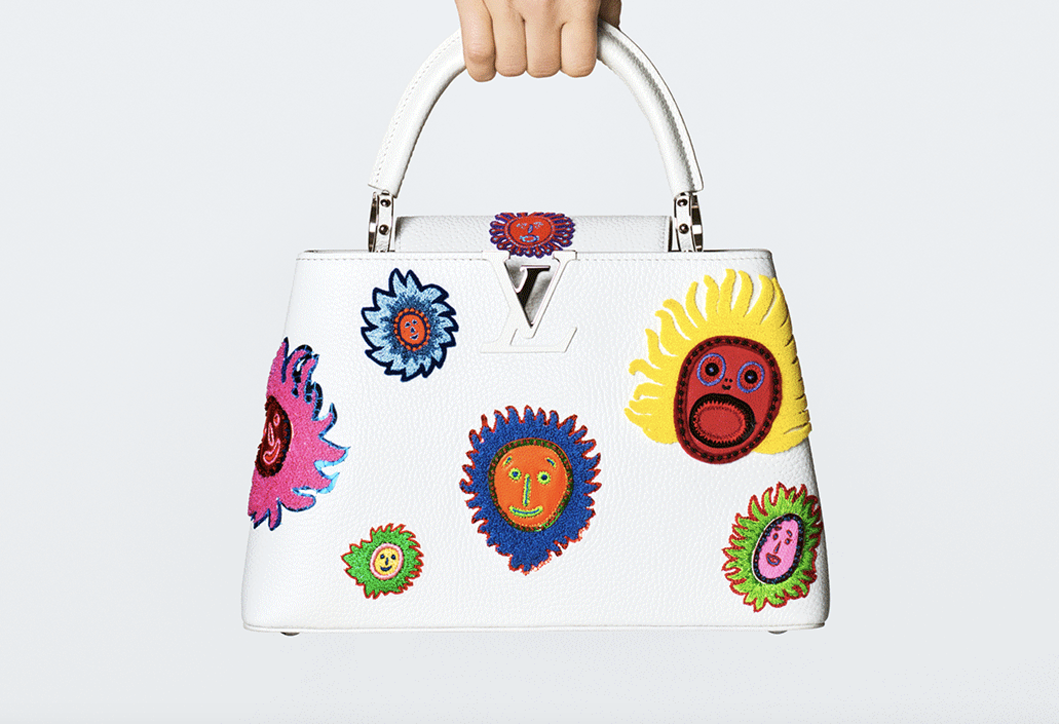 Louis Vuitton purse ad
