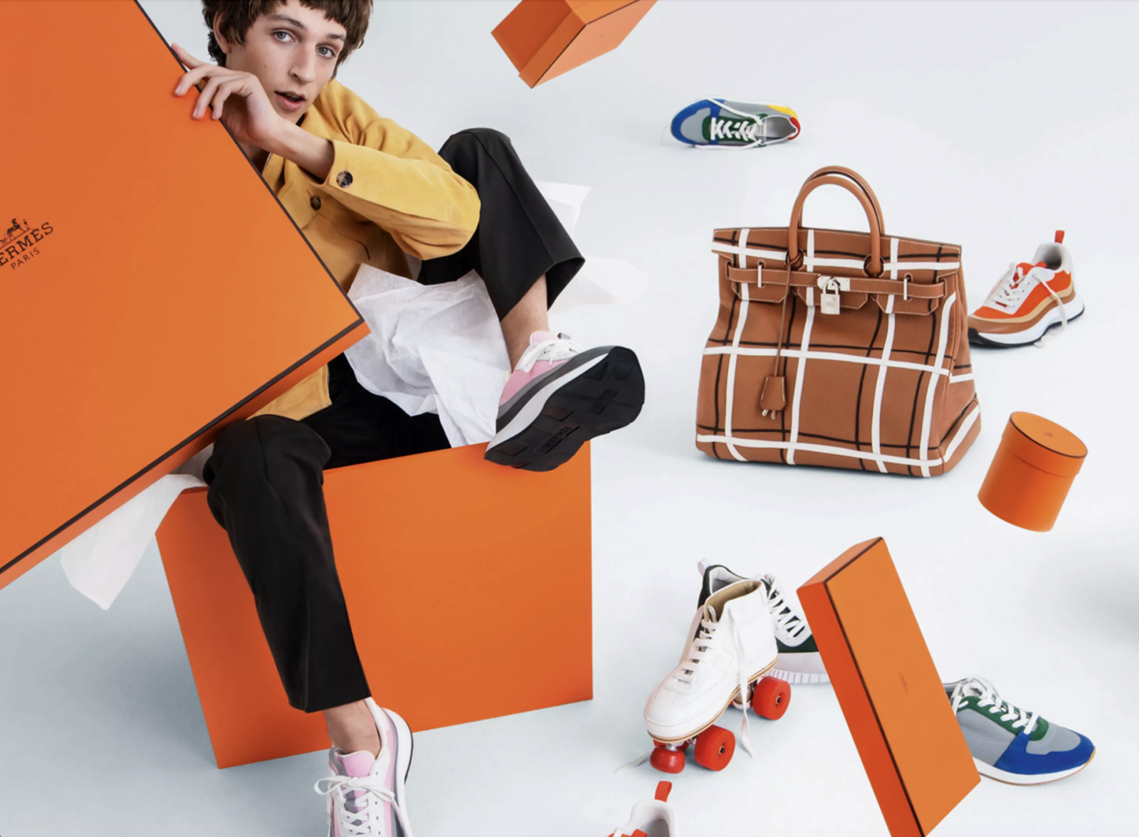 orange hermes box