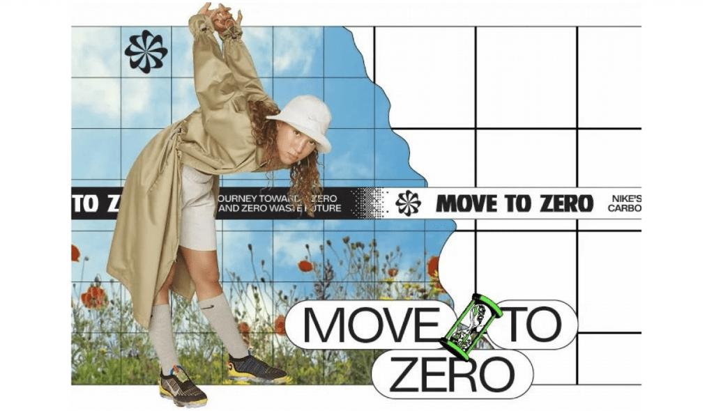 Nike "move to zero" ad