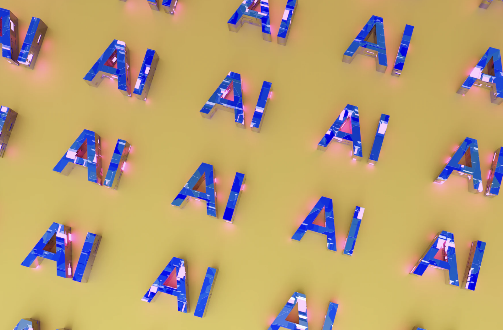A pattern of repeating AI